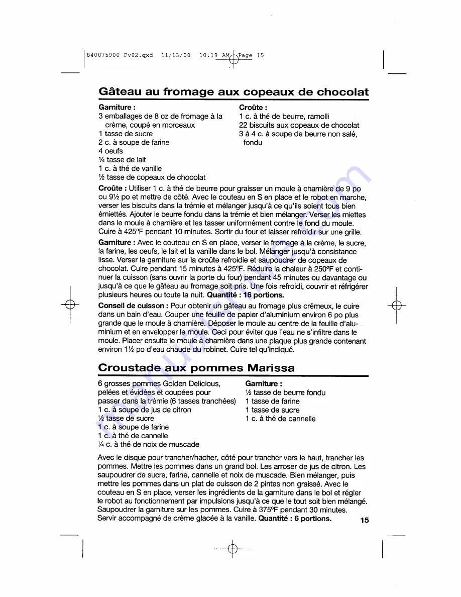 Hamilton Beach 840075900 Use & Care Manual Download Page 31