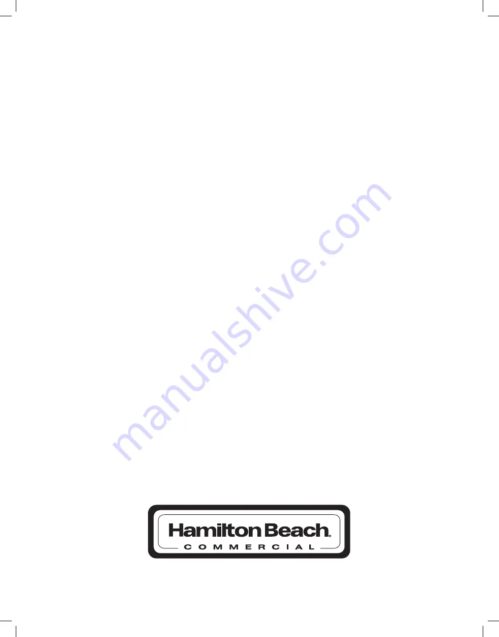 Hamilton Beach 908 Series Скачать руководство пользователя страница 104