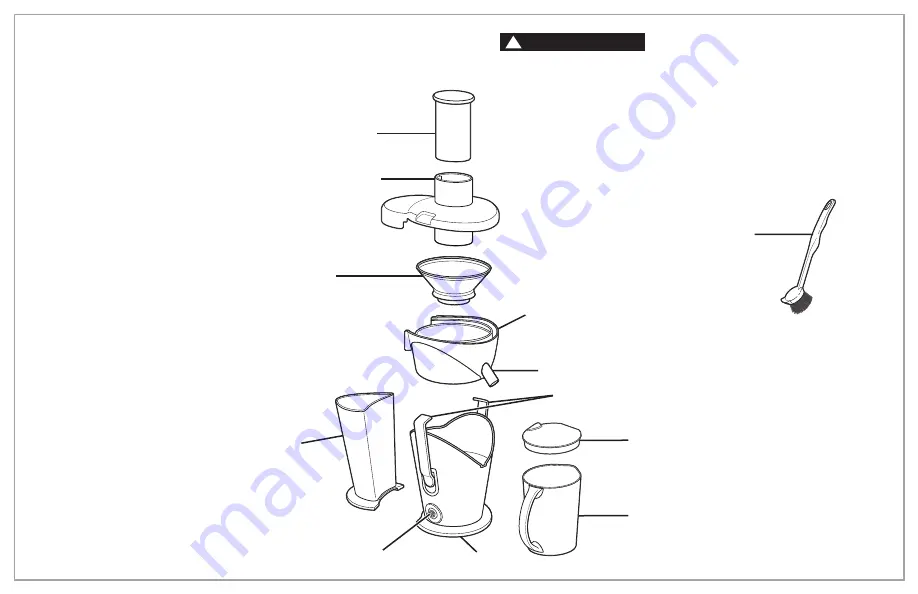 Hamilton Beach Big Mouth Plus 2 Speed Juice Extractor Operation Manual Download Page 21