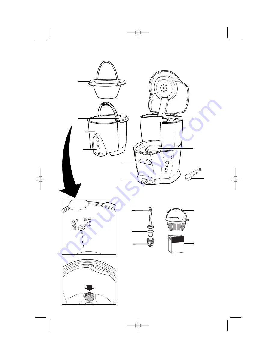 Hamilton Beach D43012B - Commercial BrewStation Coffeemaker Instruction Manual Download Page 4