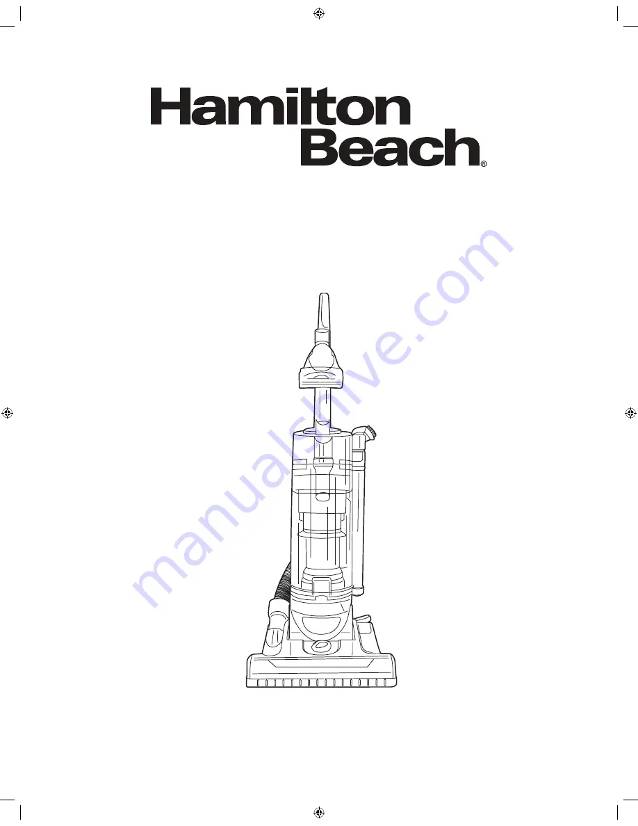 Hamilton Beach HB-0604 Скачать руководство пользователя страница 1