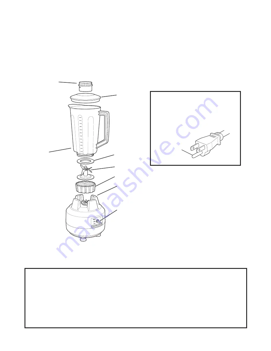 Hamilton Beach HBB800 - Commercial Blender Скачать руководство пользователя страница 11