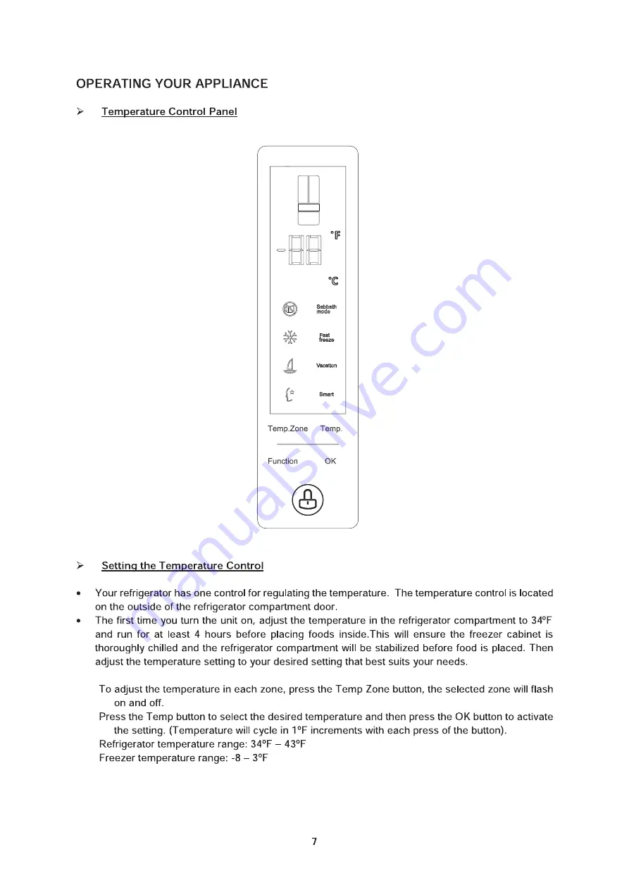 Hamilton Beach HBFR1504 User Manual Download Page 7