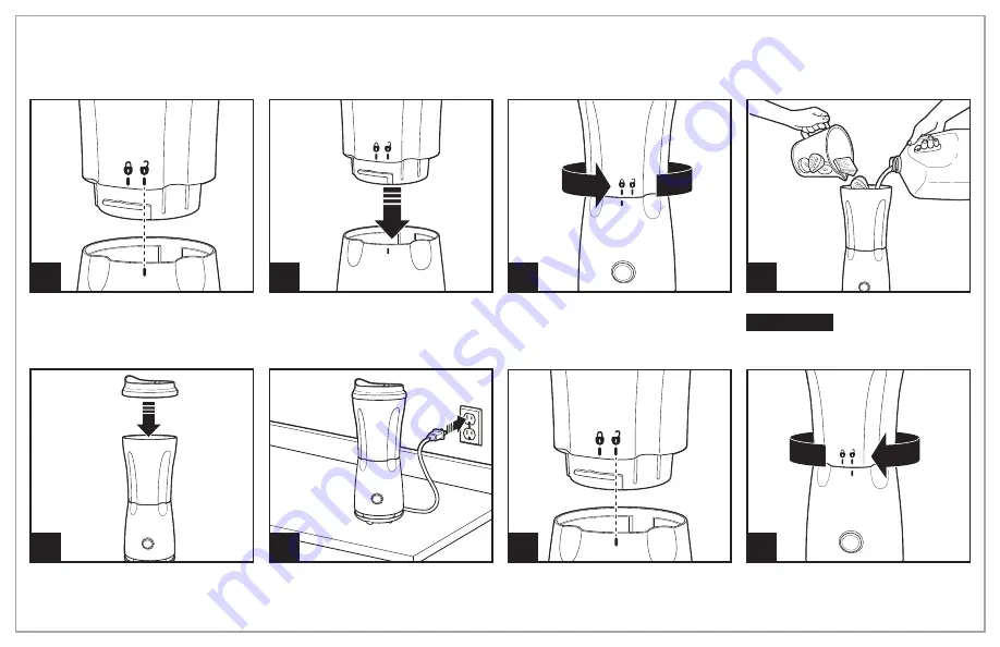 Hamilton Beach Personal Creations 51146 Manual Download Page 4