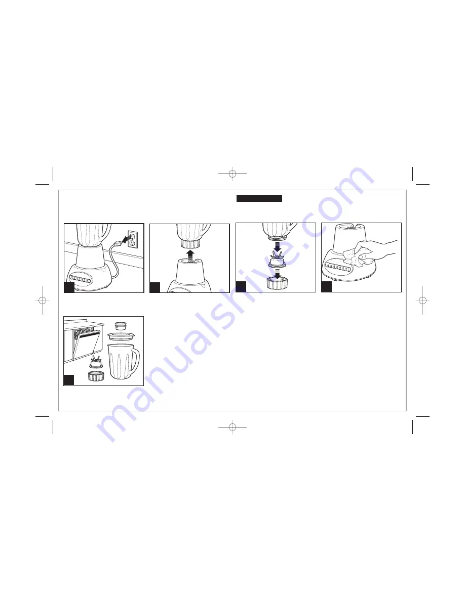 Hamilton Beach Space-Saving Blender User Manual Download Page 13