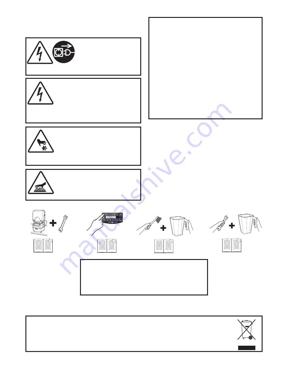 Hamilton Beach Summit HBH850 Operation Manual Download Page 59