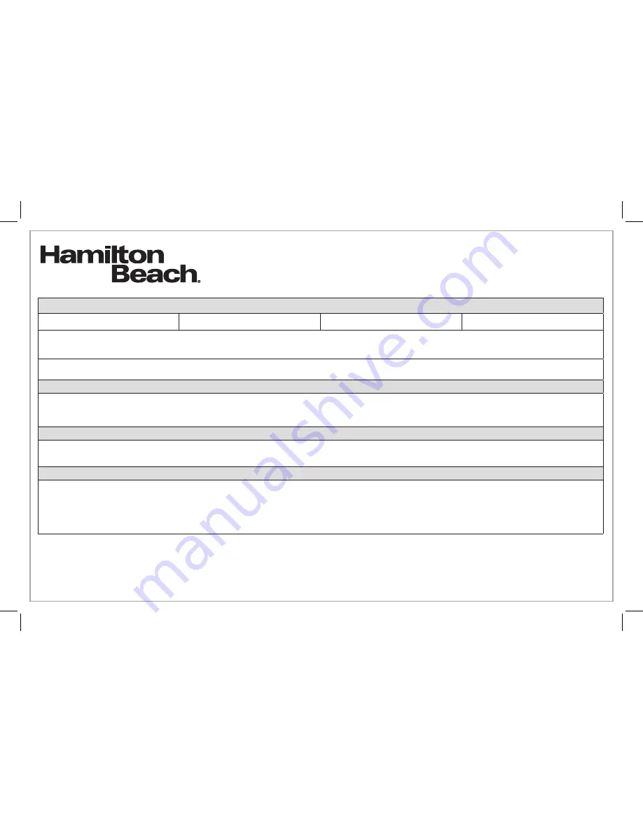 Hamilton Beach Temp Tracker 33866 Manual Download Page 31