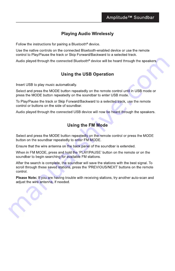 Hamilton/Buhl AMP37 Instruction Manual Download Page 9