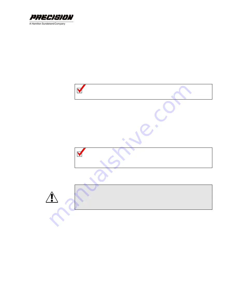 Hamilton Sundstrand Company Gas Fuel Metering Valve HFG2.0 User Manual Download Page 12