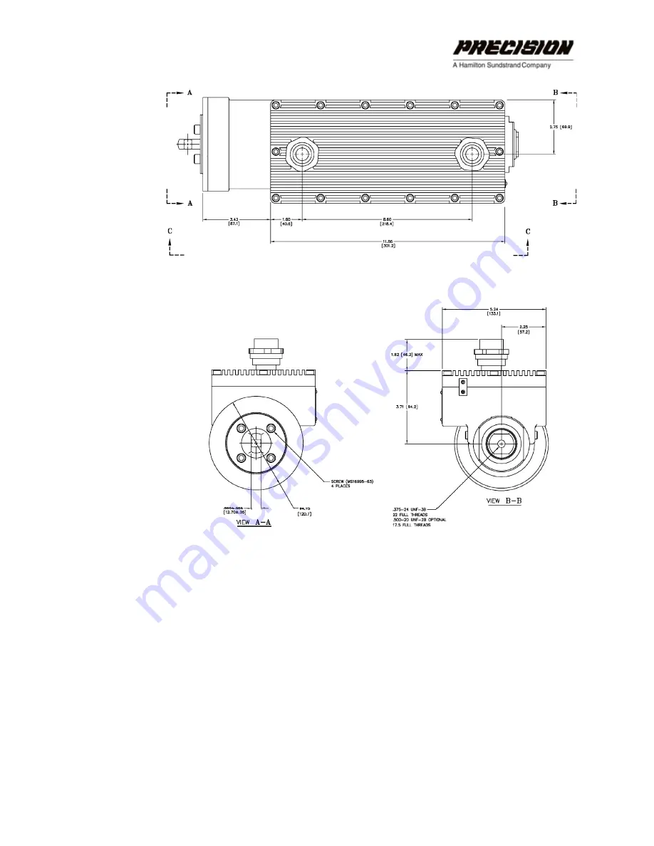 Hamilton Sundstrand Company Precision ACT2000 Series User Manual Download Page 13