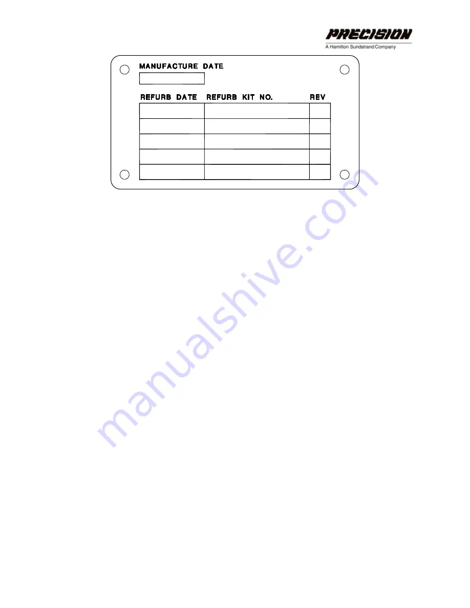 Hamilton Sundstrand Company Precision ACT2000 Series Скачать руководство пользователя страница 37