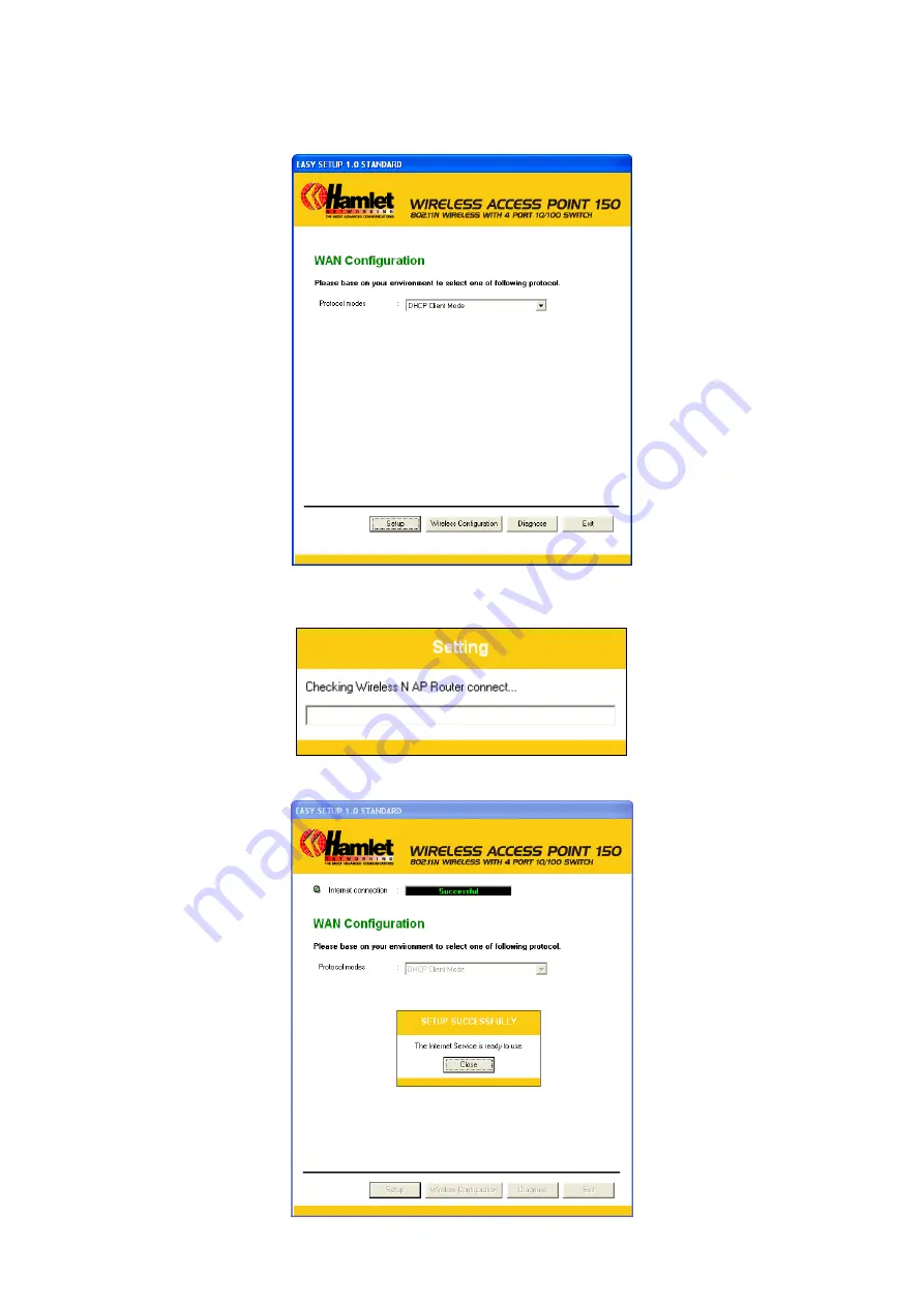 Hamlet Wireless Access Point 150 User Manual Download Page 19