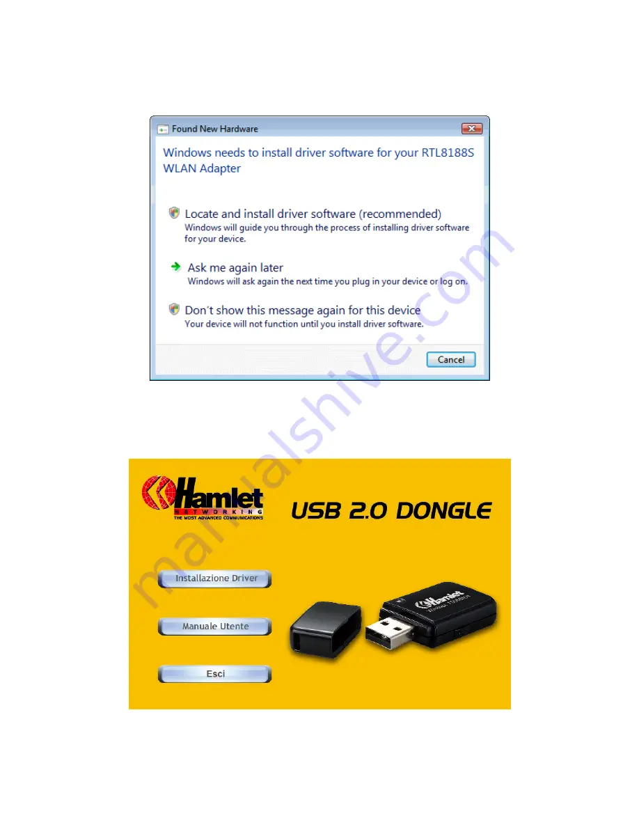 Hamlet Wireless USB 150 User Manual Download Page 8