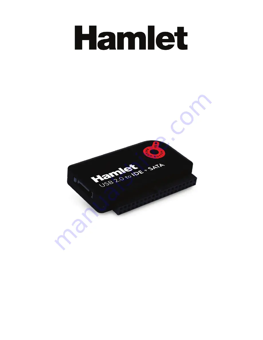 Hamlet XU2SATAIDE User Manual Download Page 1