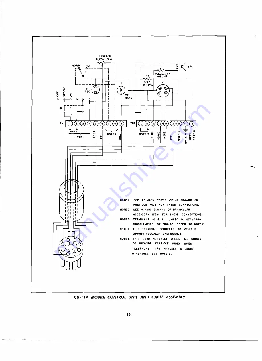 Hammarlund FM 60A Installation And Service Manual Download Page 19