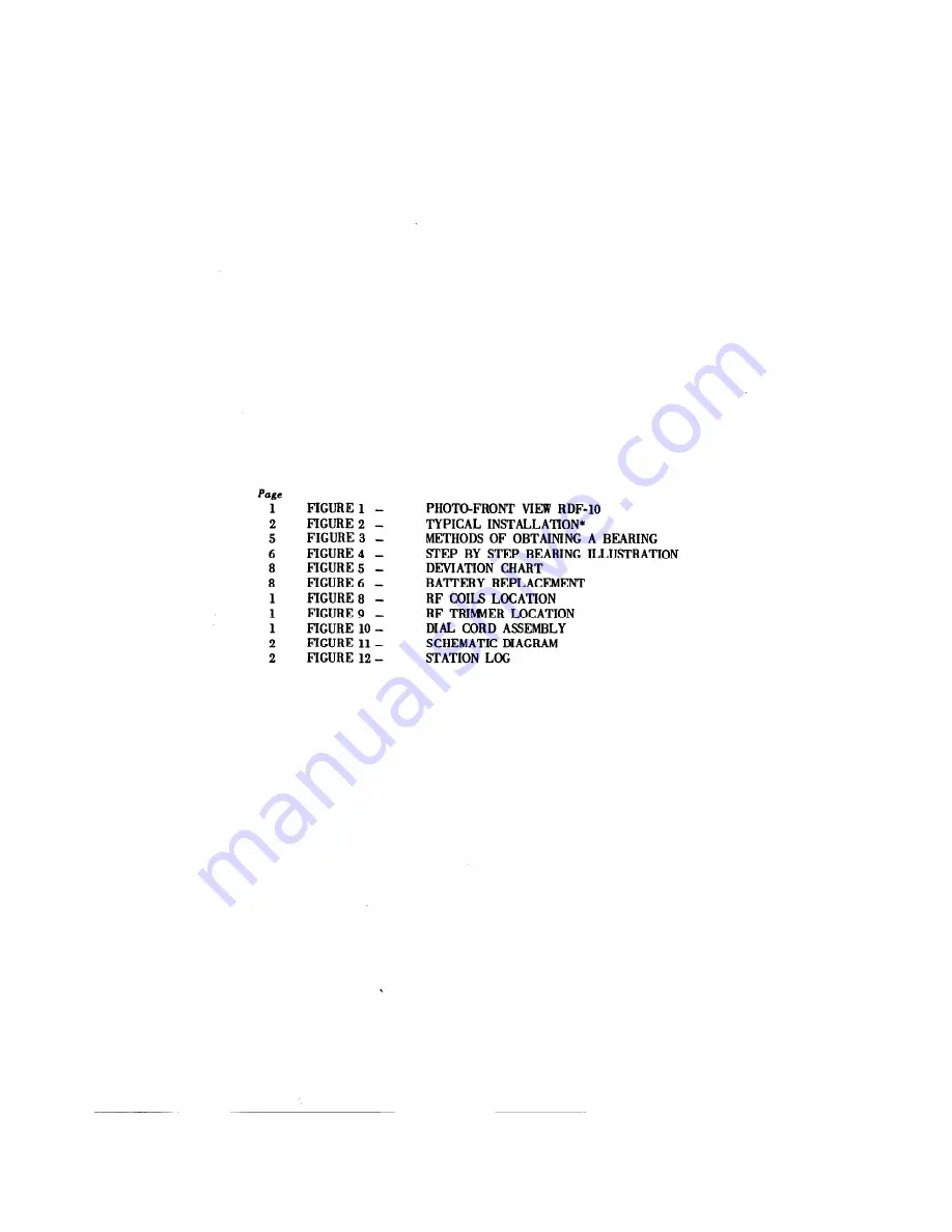 Hammarlund RDF-10 Operation Instructions Manual Download Page 2