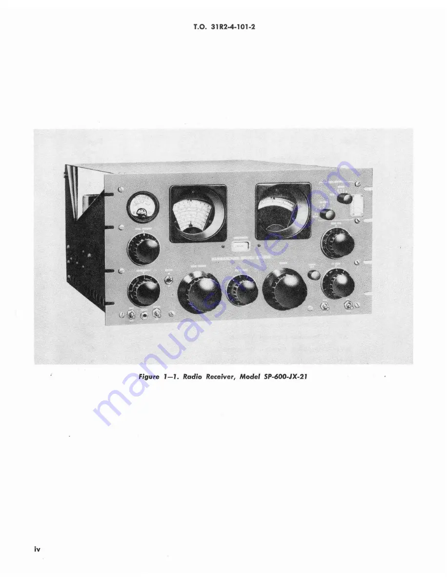 Hammarlund SP-600-JX-21 Service Instructions Manual Download Page 6