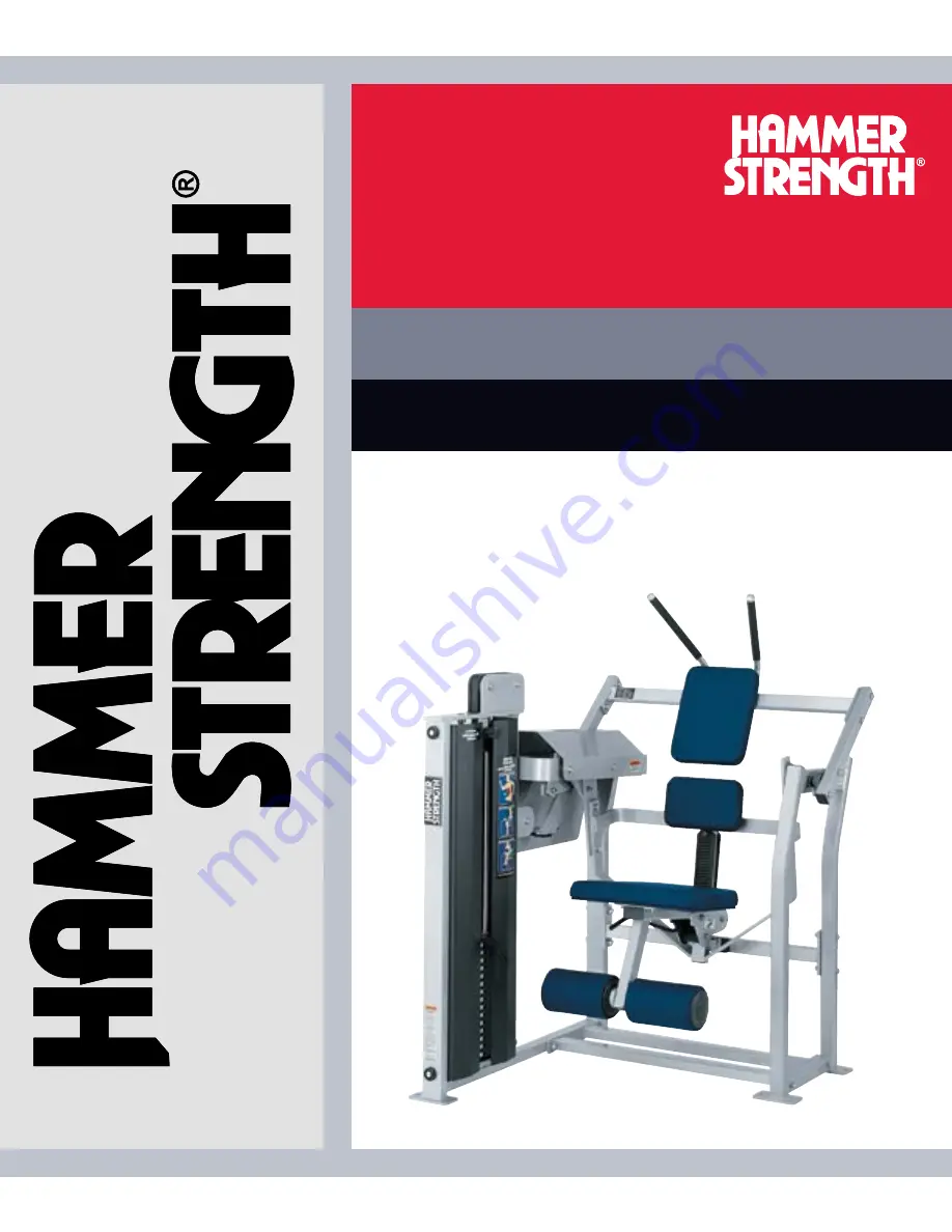 Hammer Strength MTSAB Owner'S Manual Download Page 1