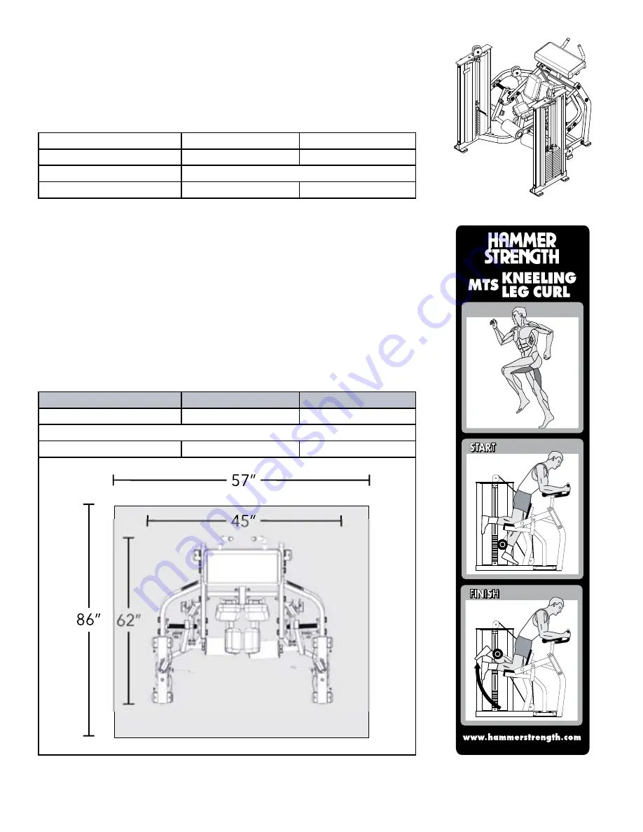 Hammer Strength MTSAB Owner'S Manual Download Page 21