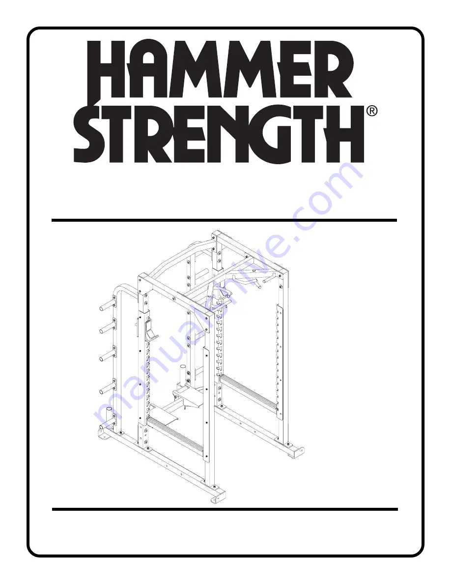 Hammer Strength OHDPR8 Скачать руководство пользователя страница 1