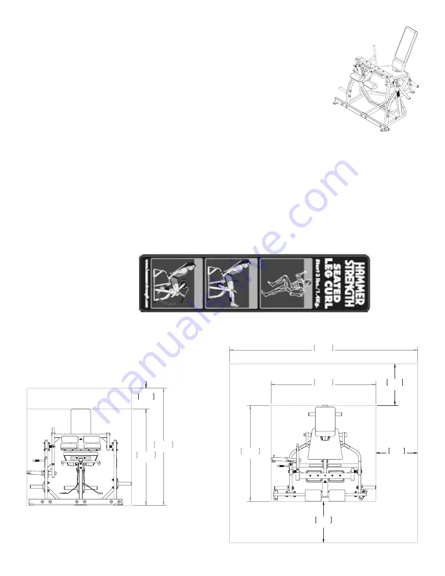 Hammer Strength Plate-Loaded PL-4W Owner'S Manual Download Page 25