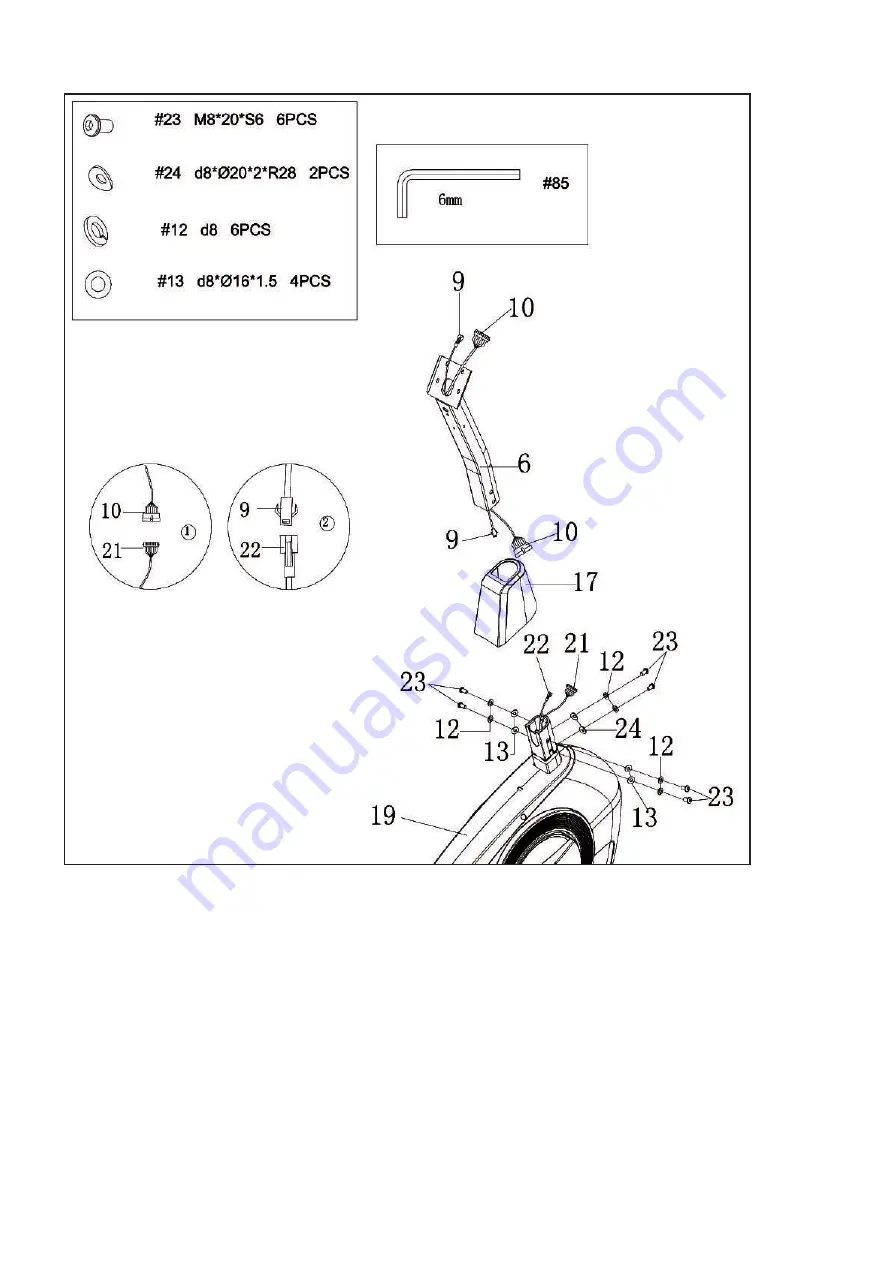 Hammer Ergometer COMFORT XTR Manual Download Page 6