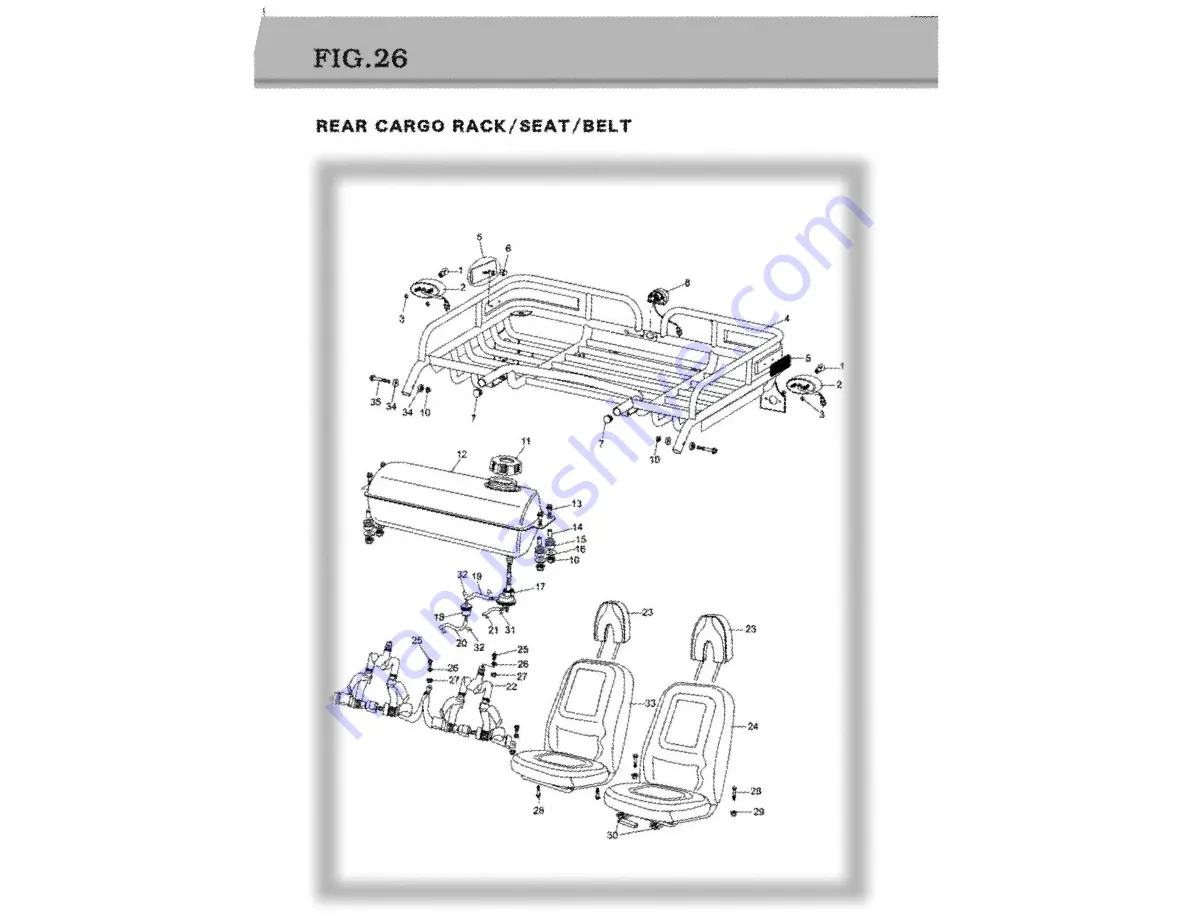 Hammerhead SS250 2008 Owner'S Manual And Parts Manual Download Page 61