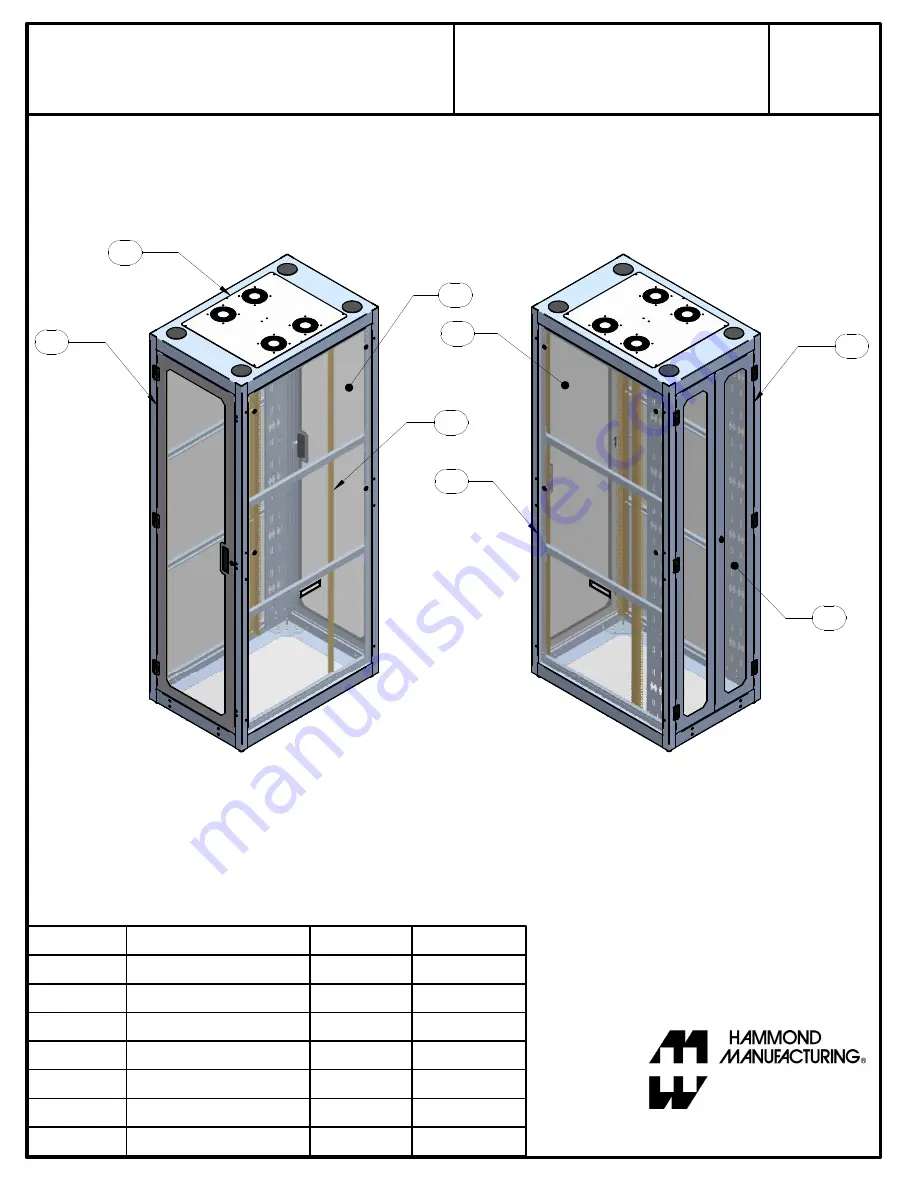 Hammond Manufacturing C4RR Assembly Instructions Download Page 1