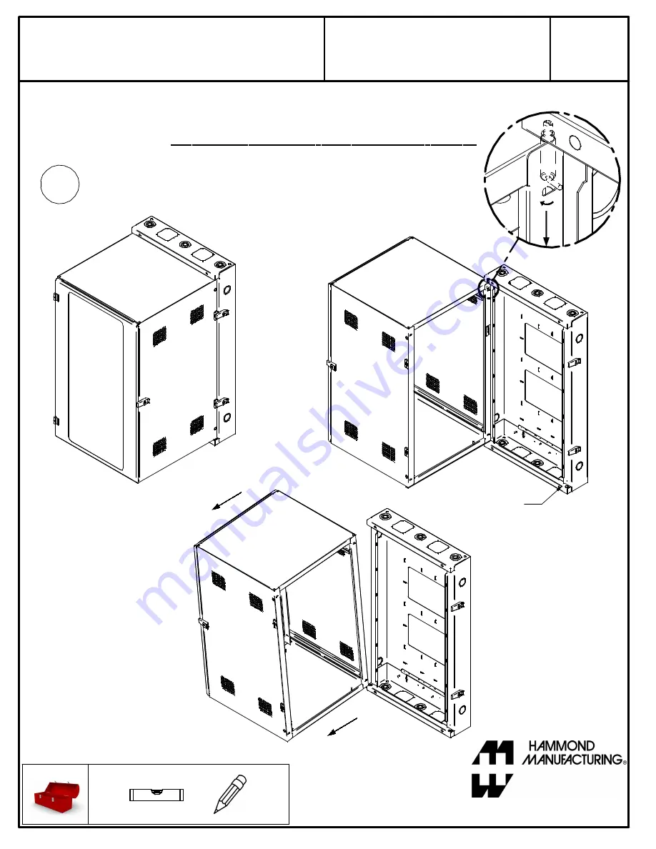 Hammond Manufacturing HWC Series Скачать руководство пользователя страница 3