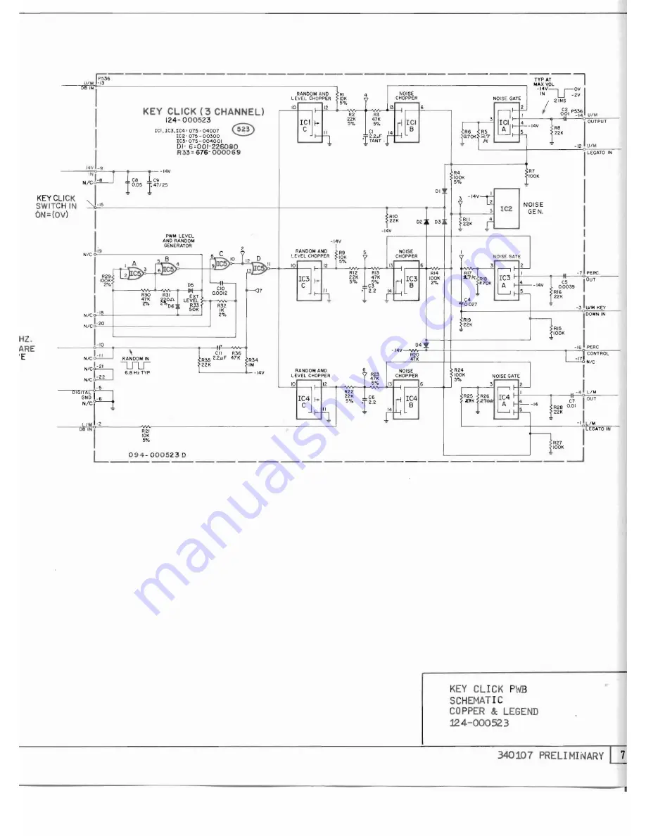 Hammond 340107 Service Manual Download Page 35