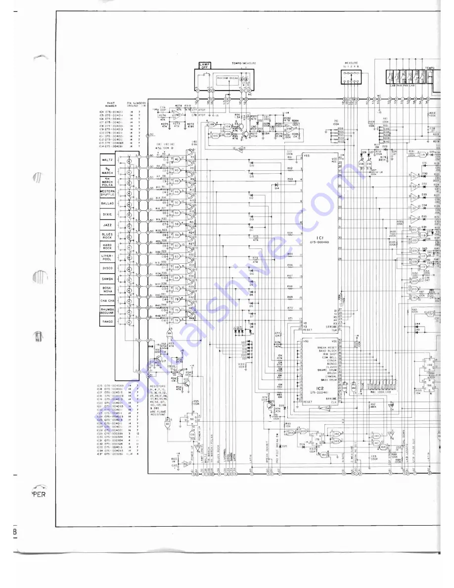 Hammond 340107 Service Manual Download Page 102