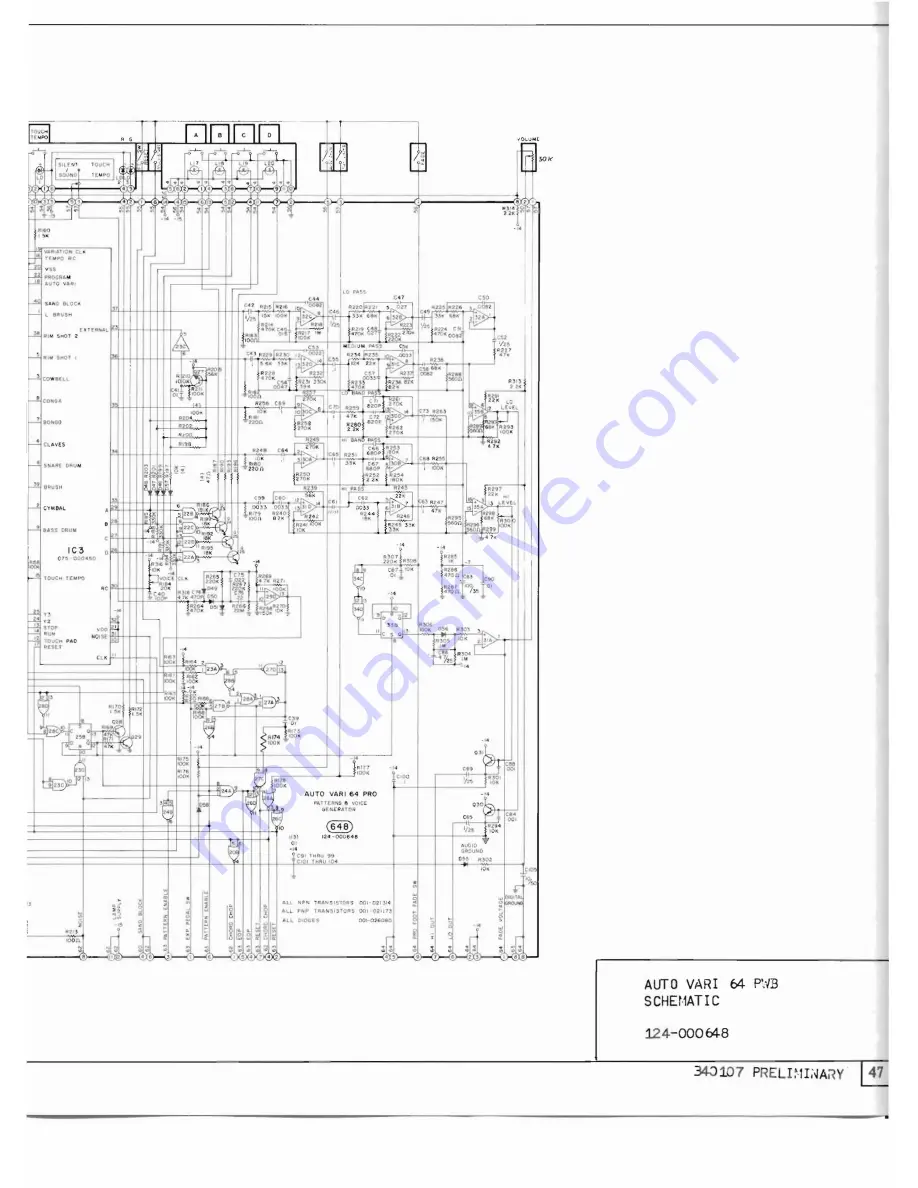 Hammond 340107 Service Manual Download Page 103