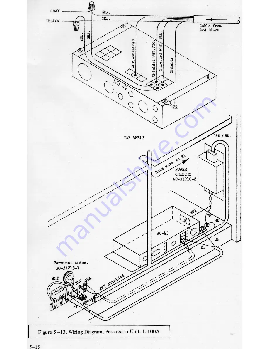 Hammond L-100 Service Manual Download Page 45