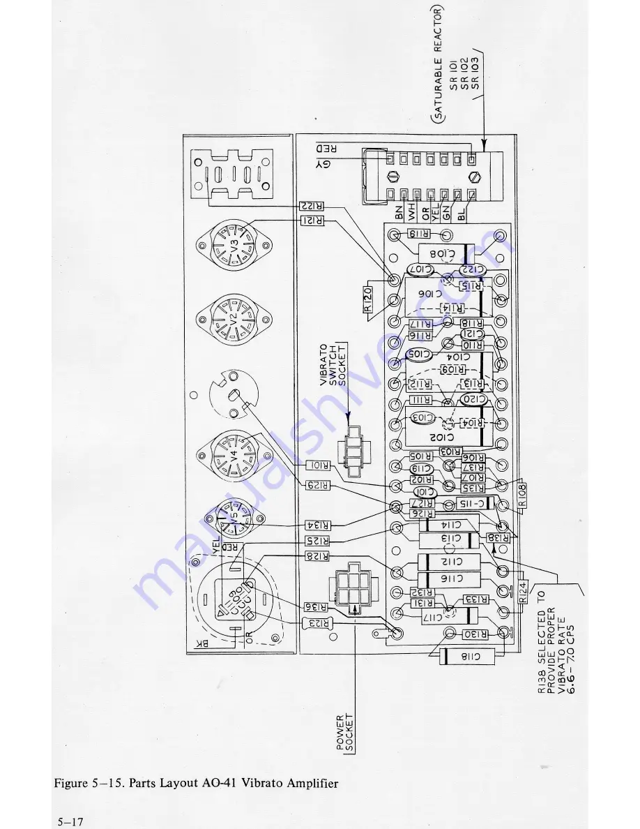 Hammond L-100 Service Manual Download Page 47