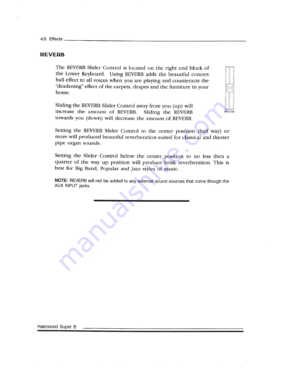 Hammond Super-B Owner'S Playing Manual Download Page 60