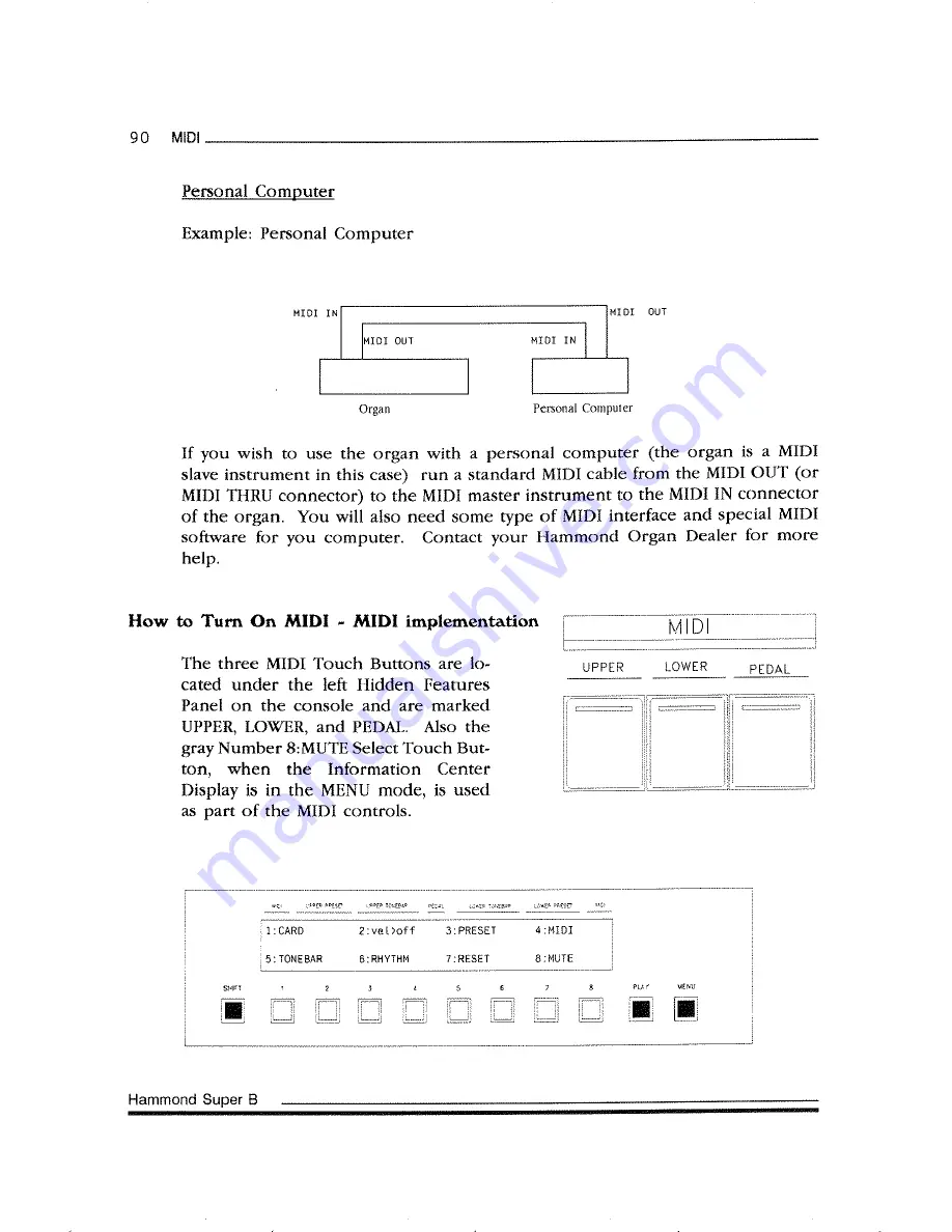 Hammond Super-B Owner'S Playing Manual Download Page 104