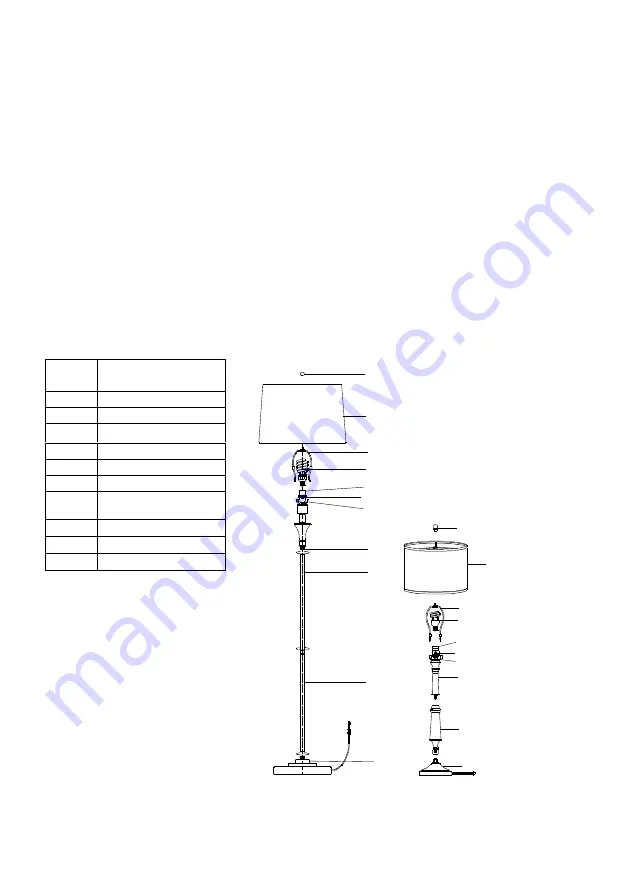 HAMPTON BAY 008938601948 Instruction Manual Download Page 7