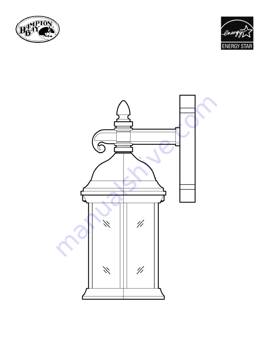 HAMPTON BAY 046335947689 Скачать руководство пользователя страница 1