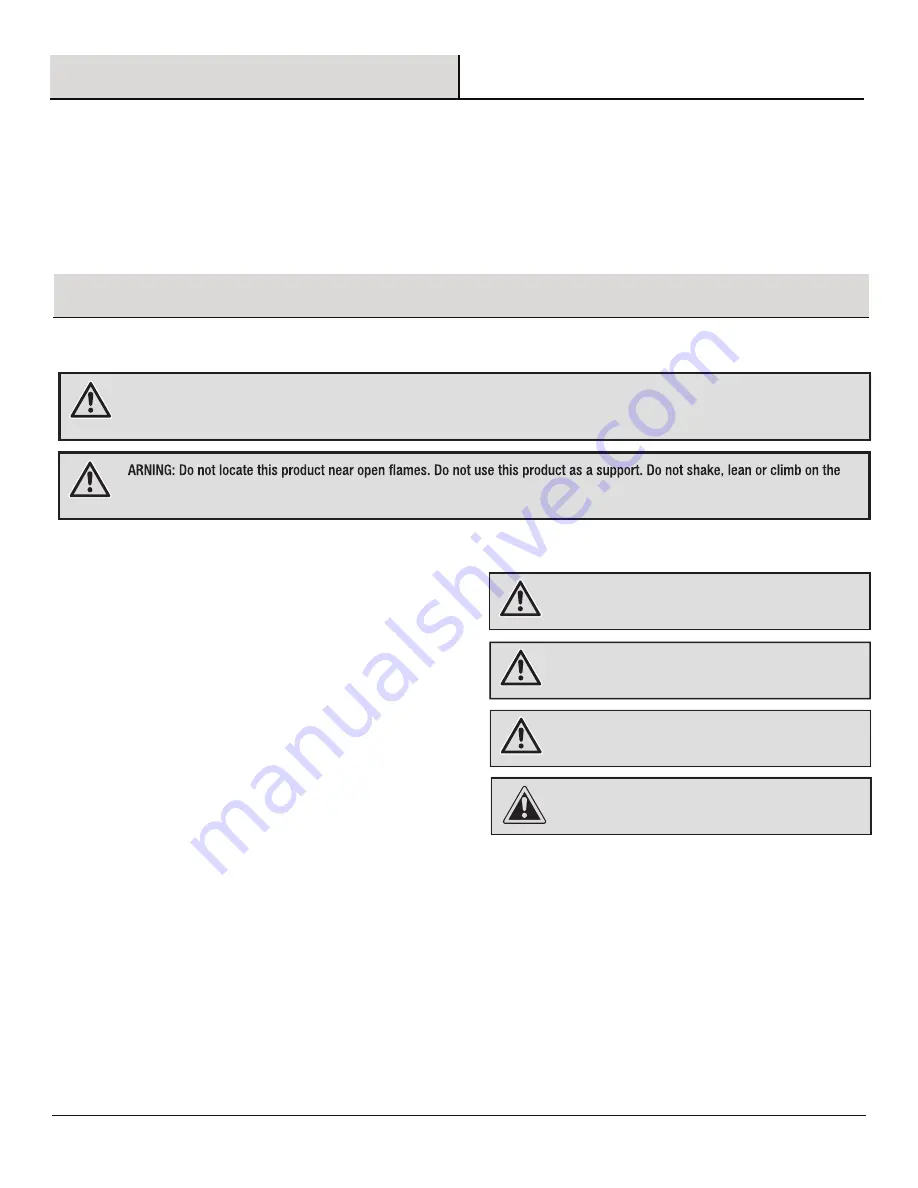 HAMPTON BAY 1001 074 533 Use And Care Manual Download Page 2