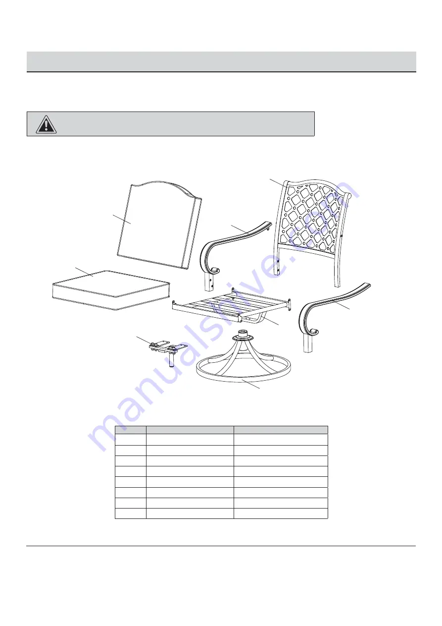 HAMPTON BAY 1003 262 796 Use And Care Manual Download Page 18