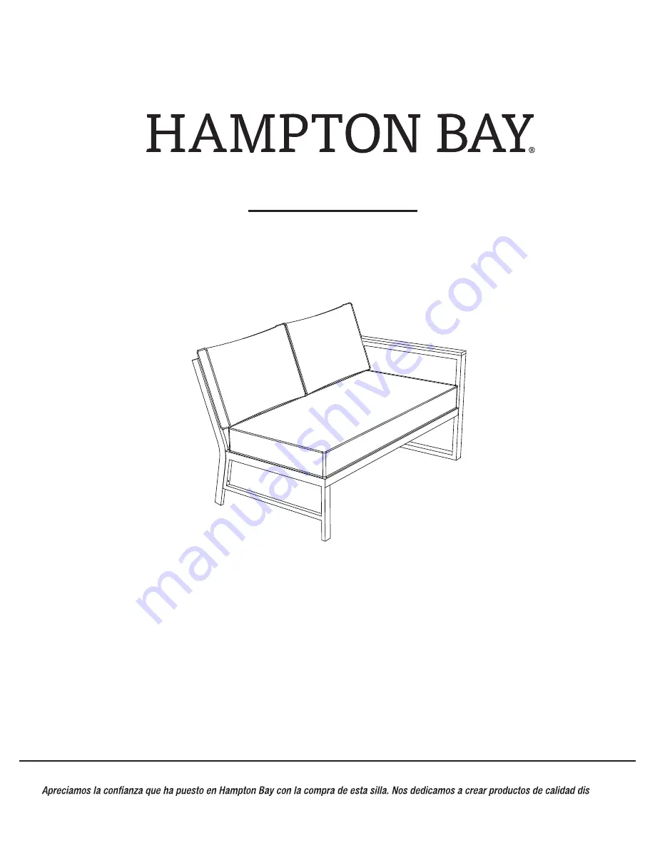 HAMPTON BAY 1003 981 303 Use And Care Manual Download Page 36