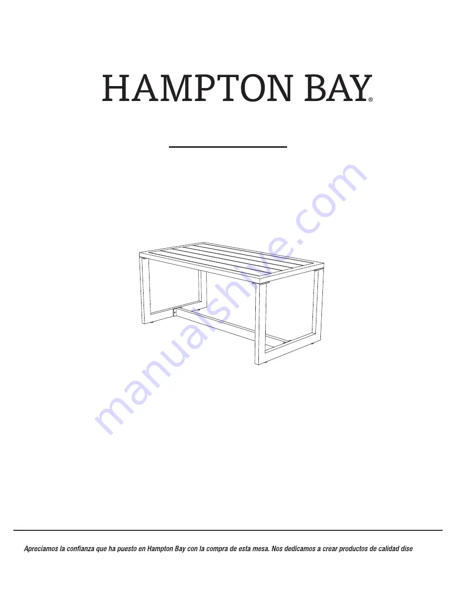 HAMPTON BAY 1003 981 303 Скачать руководство пользователя страница 50