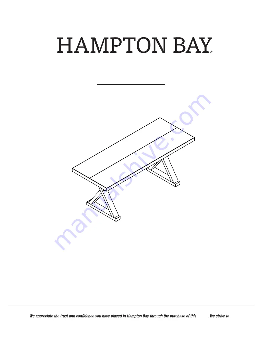 HAMPTON BAY 1003 986 547 Скачать руководство пользователя страница 7