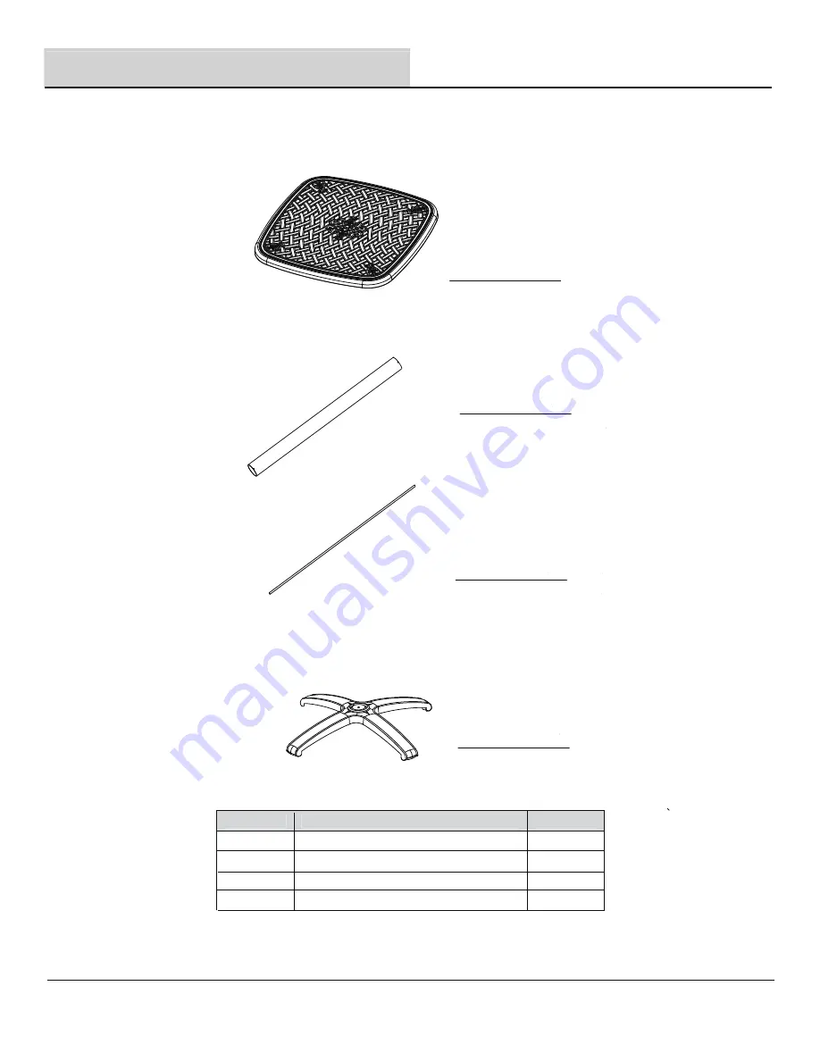 HAMPTON BAY 131-012-3BAL-PED32 Use And Care Manual Download Page 4