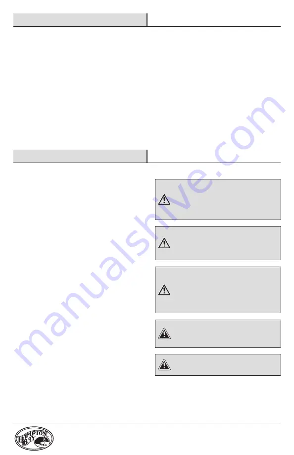 HAMPTON BAY 135-136 Скачать руководство пользователя страница 9