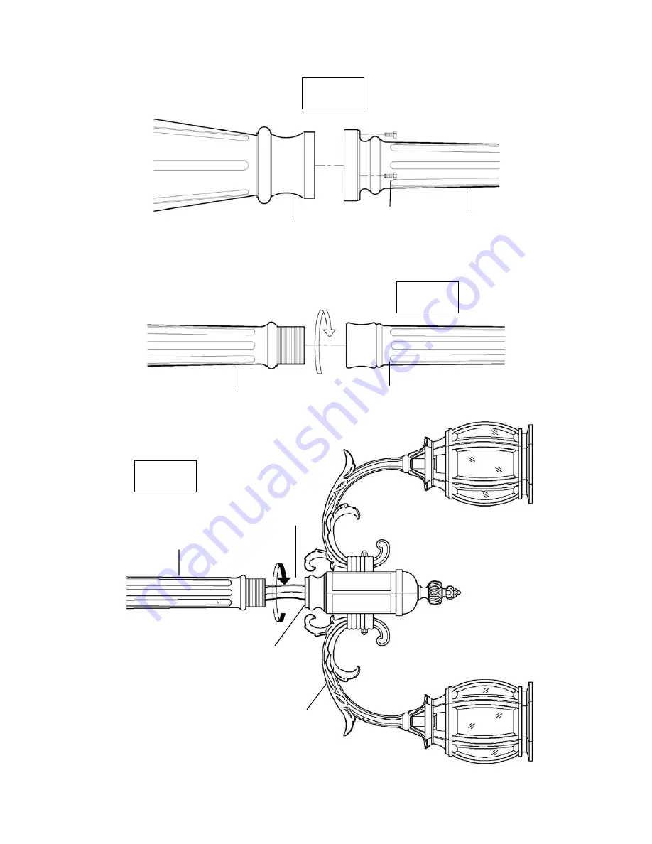 HAMPTON BAY 237-830 Instruction Manual Download Page 8