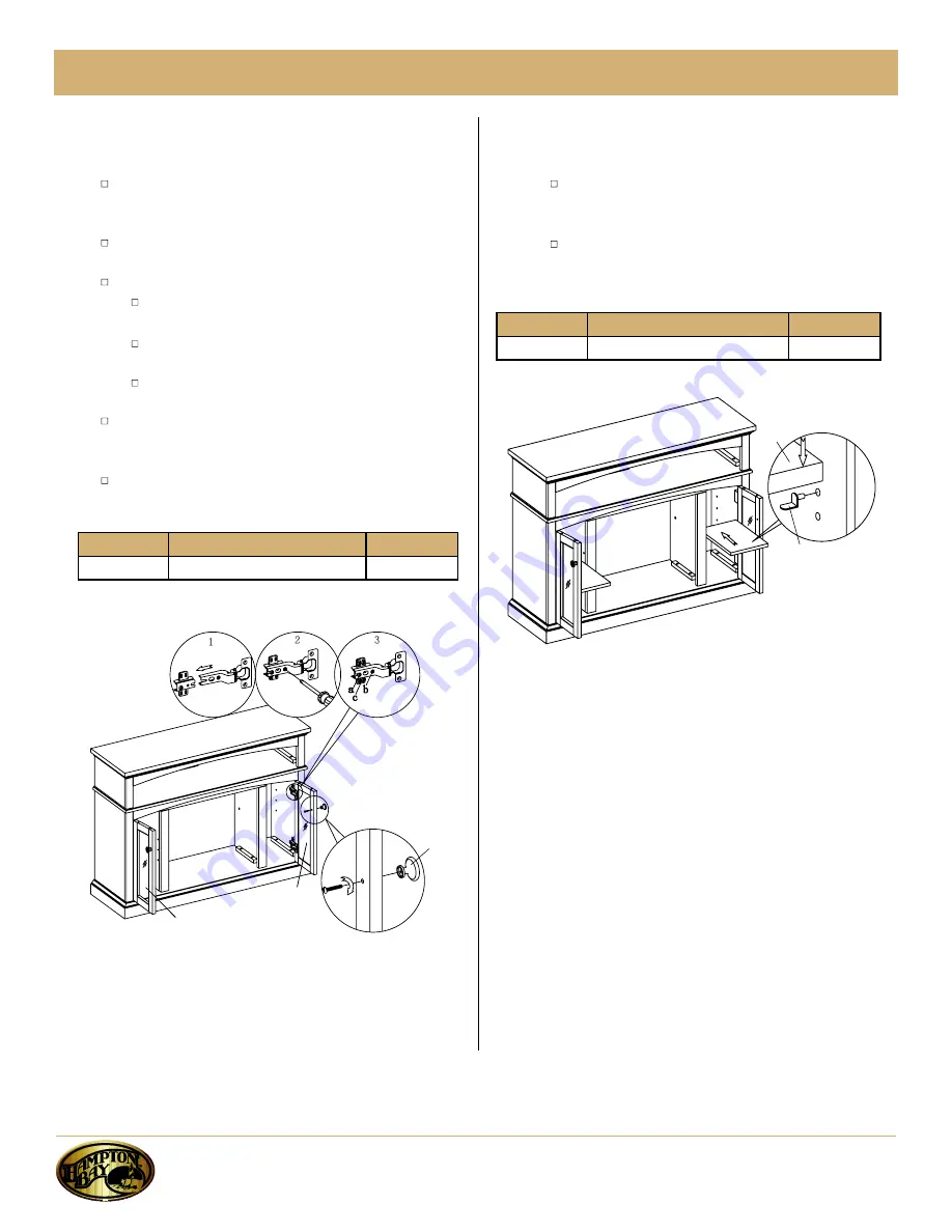 HAMPTON BAY 23MM6072-O128 Use And Care Manual Download Page 10