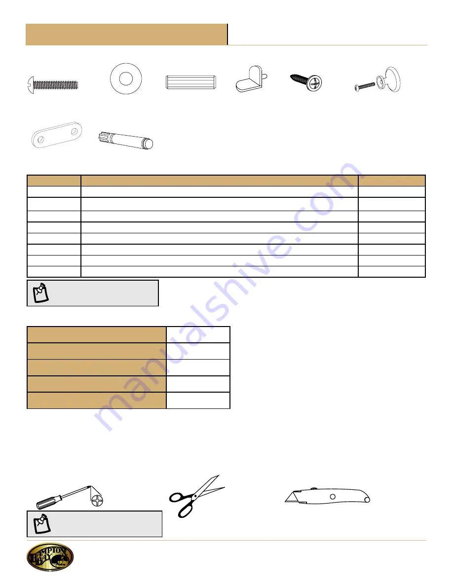 HAMPTON BAY 23MM6072-O128 Use And Care Manual Download Page 22