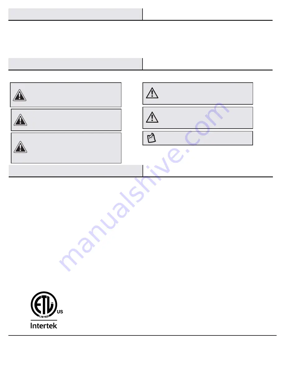 HAMPTON BAY 64183 Use And Care Manual Download Page 2