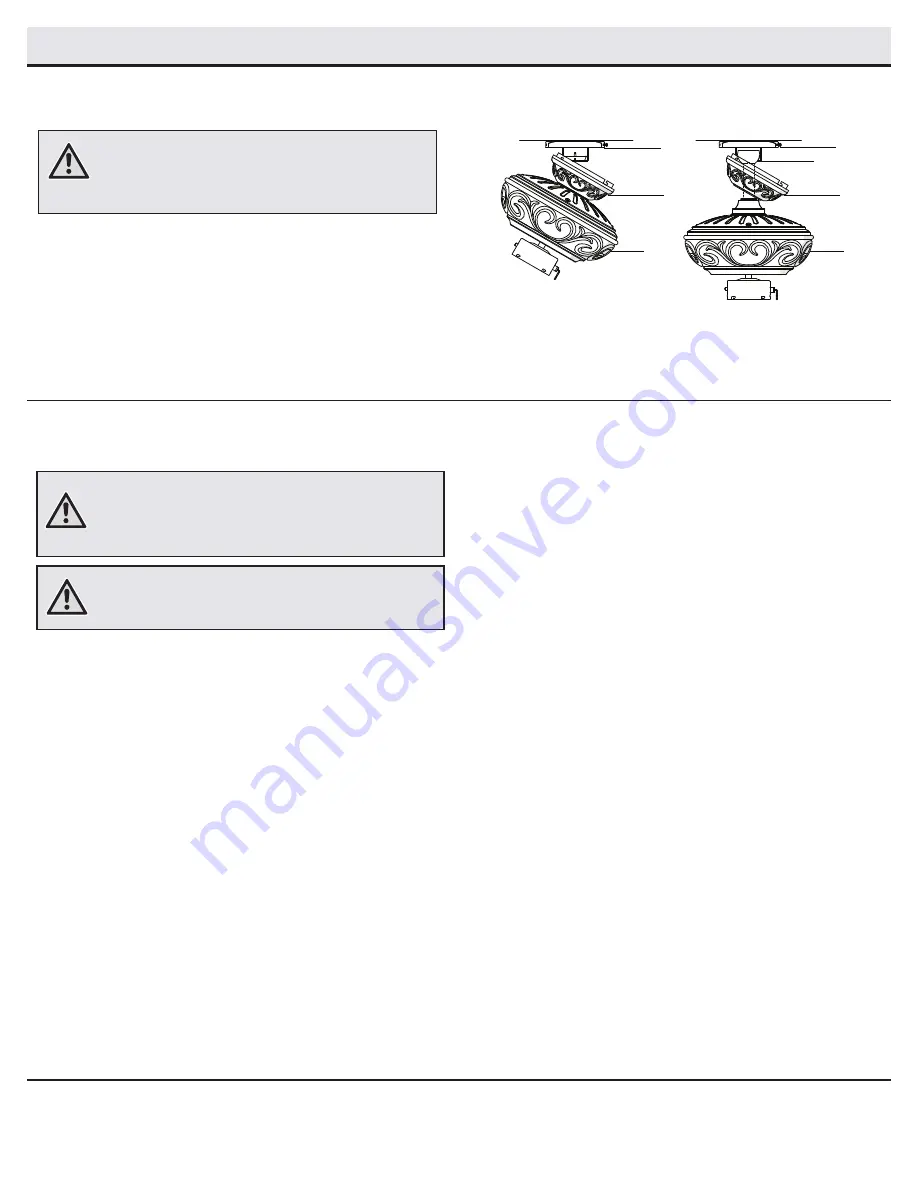 HAMPTON BAY 91171 Installation And Operation Manual Download Page 10